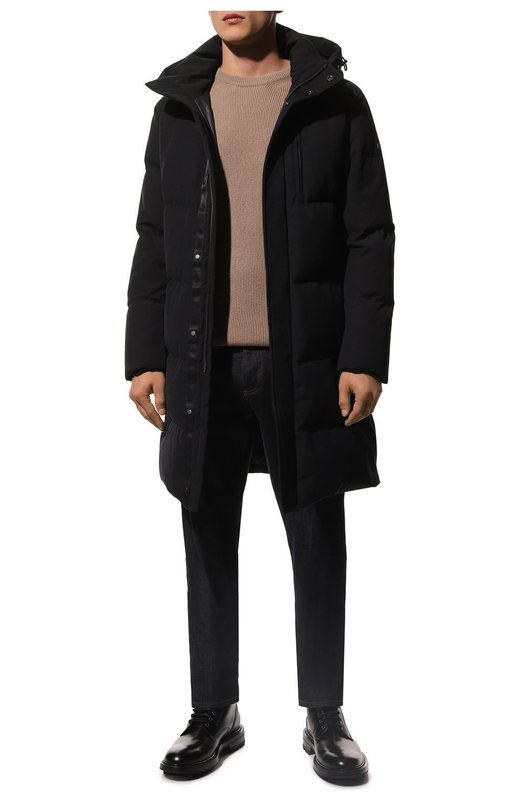 Стеганый пуховик