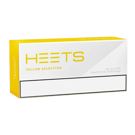 Стики Heets Yellow selection - мягкий табак с фруктовыми нотками - Армения (блок - 10 пачек)