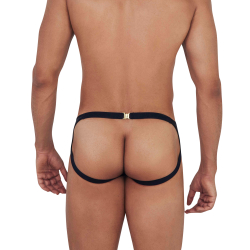 Мужские трусы джоки черные Clever Moda MISTY JOCKSTRAP 146611