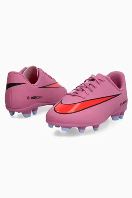 Бутсы Nike Mercurial Vapor 16 Club FG/MG Junior - бордовый