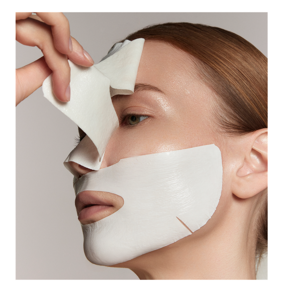 Phymongshe Маска-скульптор для контурной подтяжки лица Caviar Infused Rose Lifting Mask (5 масок)