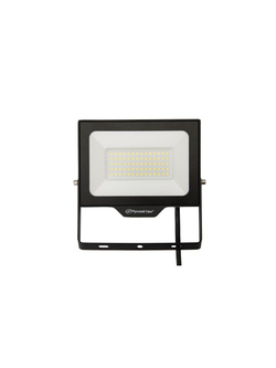 Прожектор светодиодный СДО FL 10 C 50W VW 865 BK CL 192х148х28мм 50Вт 6500К IP65 уличный черн. Русский Свет 15081023055