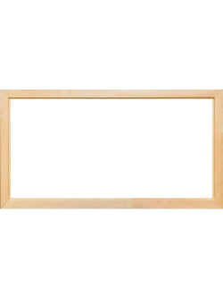 Деревянная рама 30x80 для картин на подрамнике сеч. 40x18