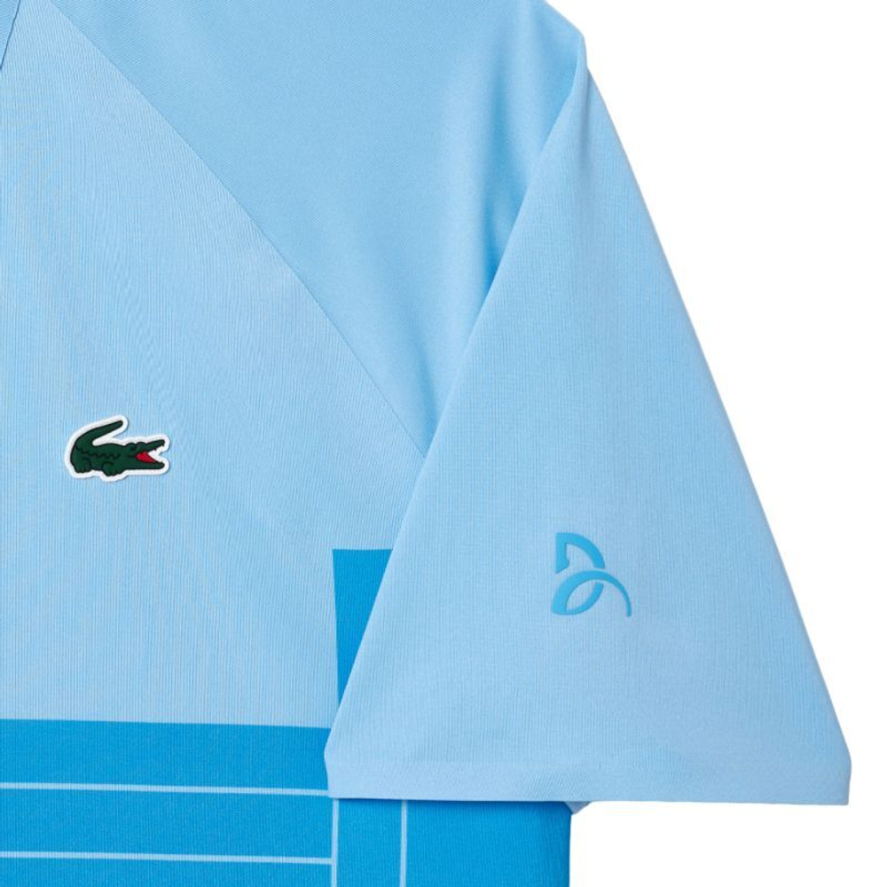 Теннисное поло Lacoste Tennis x Novak Djokovic Regular Fit On Court