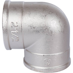 Угольник STOUT никелированный 2 1/2" ВР/ВР