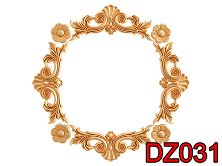 Фото обои - Декор под золото DZ031