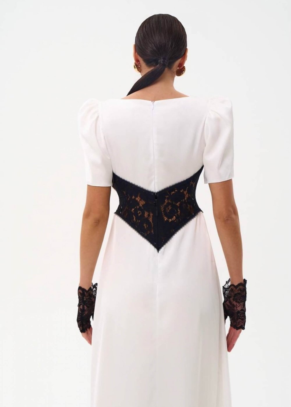 Платье "Who is she", Черный