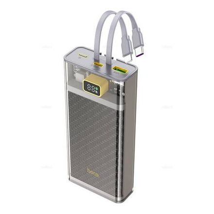 Портативный аккумулятор HOCO J104A 20000 mAh PD 20W+22,5W  (серый)