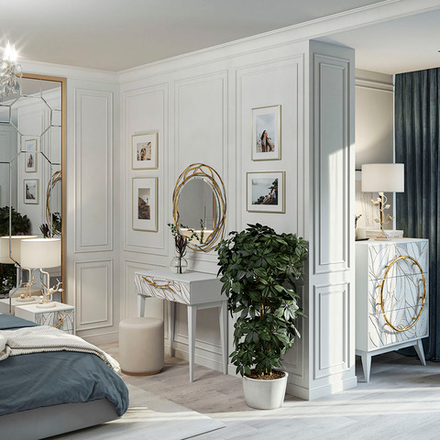 Консоль Арт Стайл Айс Амбер