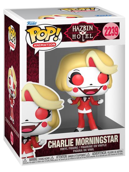 Фигурка Funko POP! Animation Hazbin Hotel Charlie Morningstar (2239) 90415 / Фигурка Фанко ПОП! по мотивам мультсериала "Отель Хазбин", Чарли Морнингстар