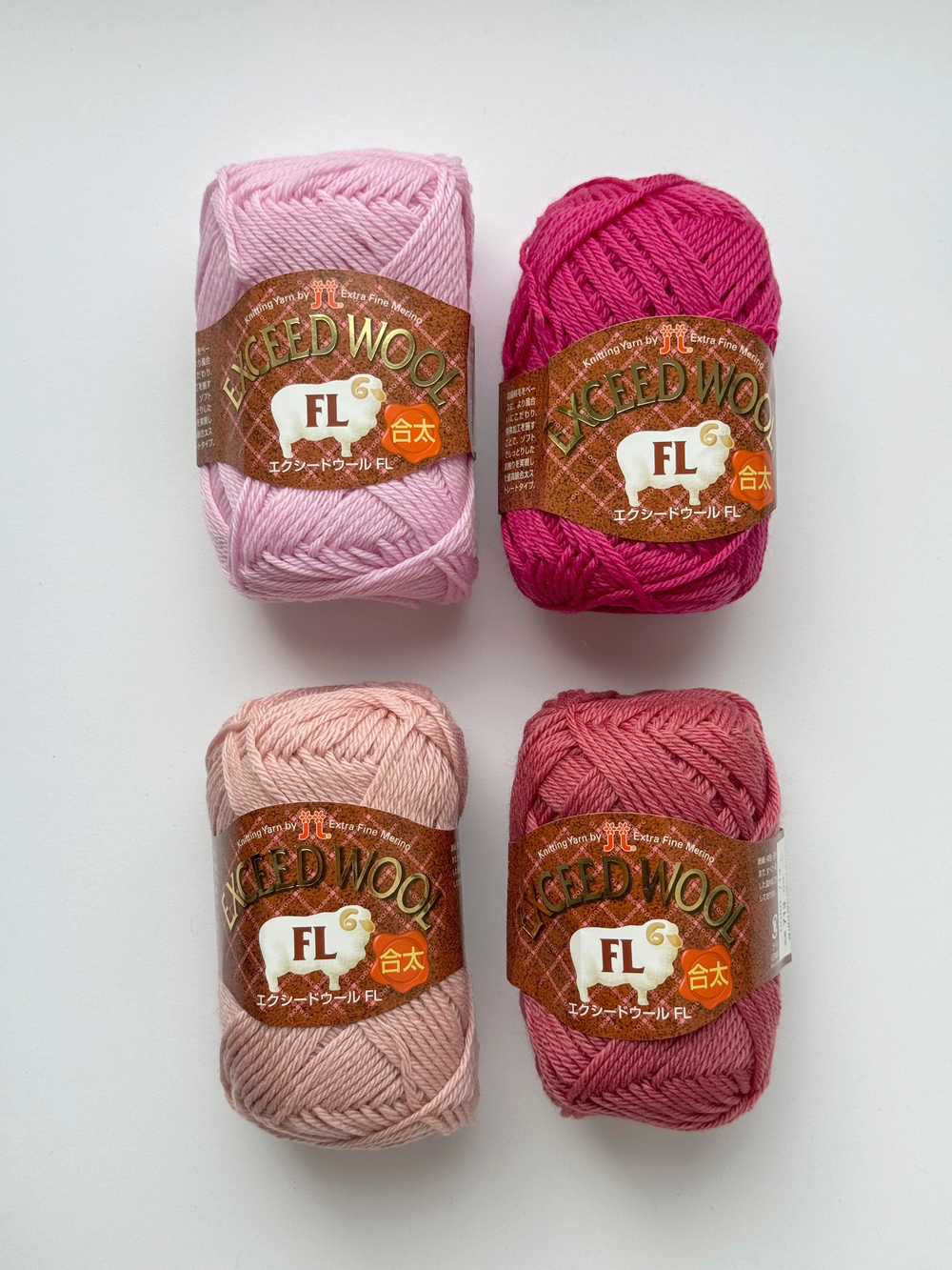 Exceed Wool FL, цвет 735 светло-розовый