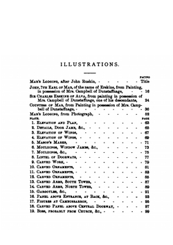 The Earl of Mar's Lodging, Stirling. Historical and Architectural | James Ronald