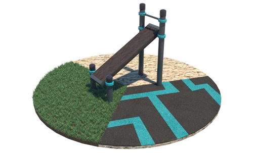 Наклонная скамья для упражнений на пресс