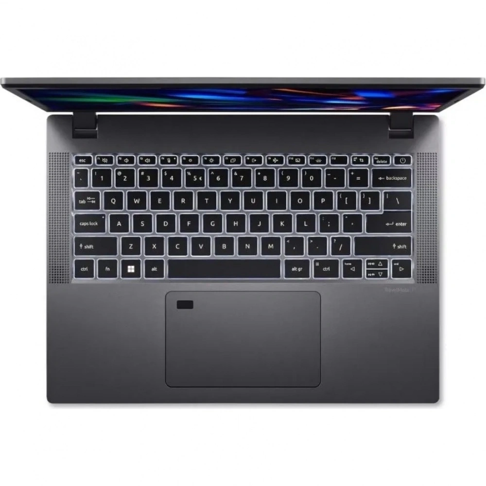 Ноутбук/ ACER TravelMate TMP214-55-G2-597S 14"(1920x1200 (матовый) IPS)/Intel Core i5 1335U(1.3Ghz)/16384Mb/256PCISSDGb/noDVD/Int:Intel HD/Cam/BT/WiFi/50WHr/war 1y/1.5kg/Silver/Win11Pro