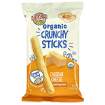 Earth's Best, Органические хрустящие палочки, от 6 месяцев, сыр чеддер, 16 г (0,56 унции)