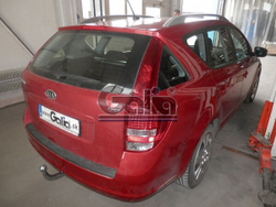 Фаркоп оцинкованный Galia K030A для Kia Ceed универсал 2006-2012(паспорт и сертификат в комплекте)(без электрики)