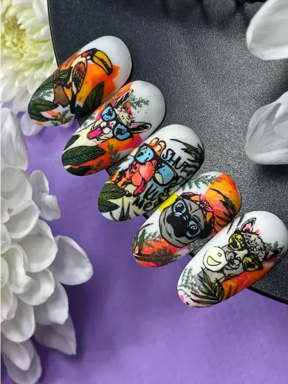 Пластина для стемпинга Enigmanic Stamping №026