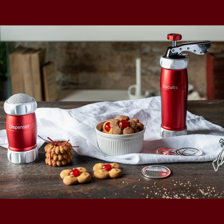 Набор для приготовления печенья Marcato (красный)