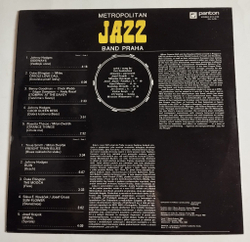 Винтажная виниловая пластинка LP Metropolitan Jazz Band Praha Spiral (Чехословакия 1983)