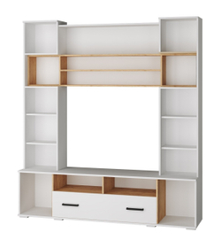 Центральная секция Оскар-18 ОГЦН-1, белый/дуб крафт