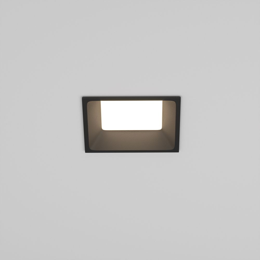 Светильник встраиваемый светодиодный Maytoni Okno DL056-8W3-4-6K-B