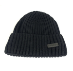 Шапка классическая с отворотом на флисе