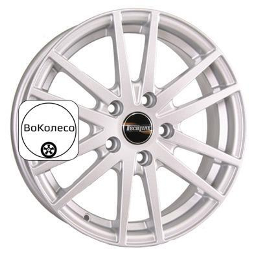 5,5x14/4x98 ET35 D58,6 435 Silver Tech Line