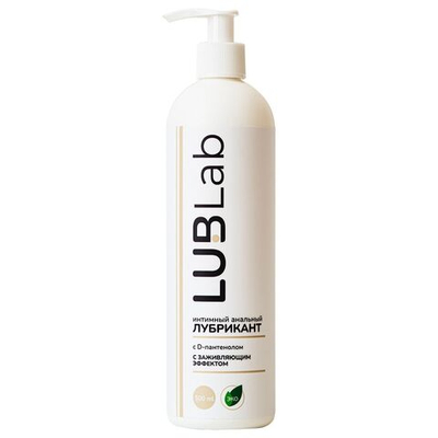 Анальный заживляющий лубрикант с D-пантенолом - 500 мл.
