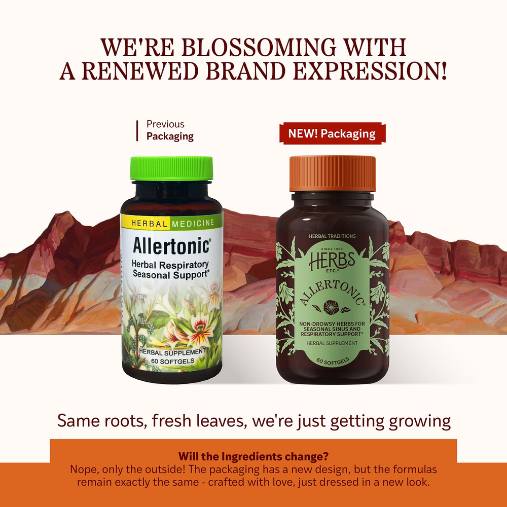 Herbs Etc., Allertonic®, 60 капсул