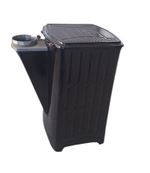 Печь отопительно-варочная на углях Hosseven 1002 MODEL SOBA ( 2 трубы 0,7м Q 130 mm +1 колена в комплекте + 2 ведра)