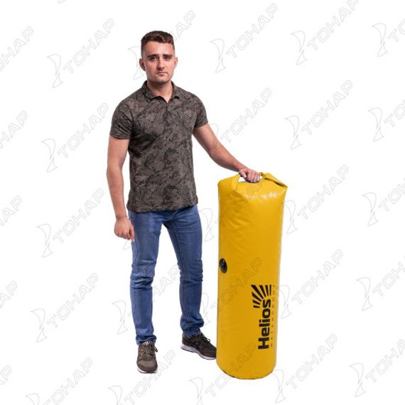 Драйбег 90л (d33/h125cm) желтый (HS-DB-9033125-Y) Helios