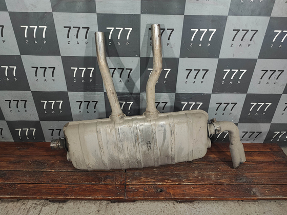 Глушитель Volkswagen Touareg 2 10-18 Б/У Оригинал 7P6253609