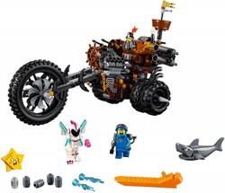 LEGO Movie 2: Хеви-метал мотоцикл Железной бороды 70834 — MetalBeard's Heavy Metal Motor Trike! — Лего Муви Фильм