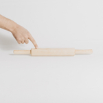 Набор деревянных скалок из древесины сибирского кедра 3шт. 35-50 см. RPN6