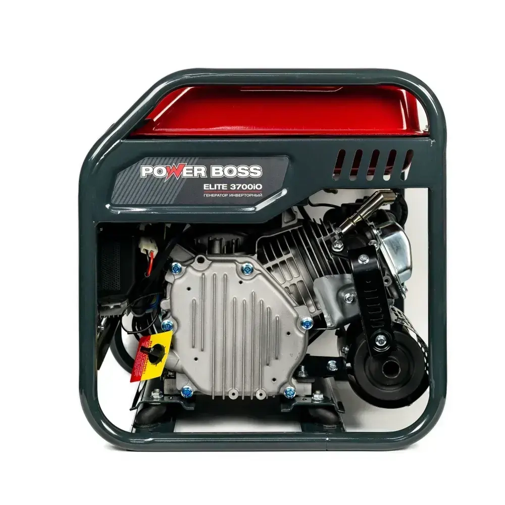 Генератор Инверторный Power Boss ELITE 3700iO, 3.7 кВт 223 см3, 7л объем топливного бака, ручной стартер, розетки 2х230 В/16 А, выход постоянного тока USB 5В, эко режим, 102002
