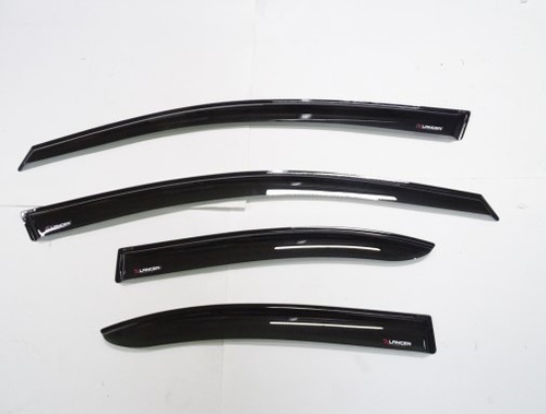 Ветровики Mitsubishi Lancer X с 2007 г. (VAD)