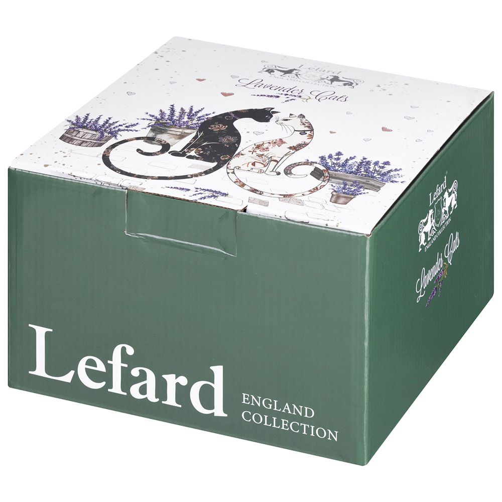 ЧАЙНАЯ ПАРА LEFARD "ЛАВАНДОВЫЕ КОТЫ" 350 МЛ (КОР=24НАБ.)