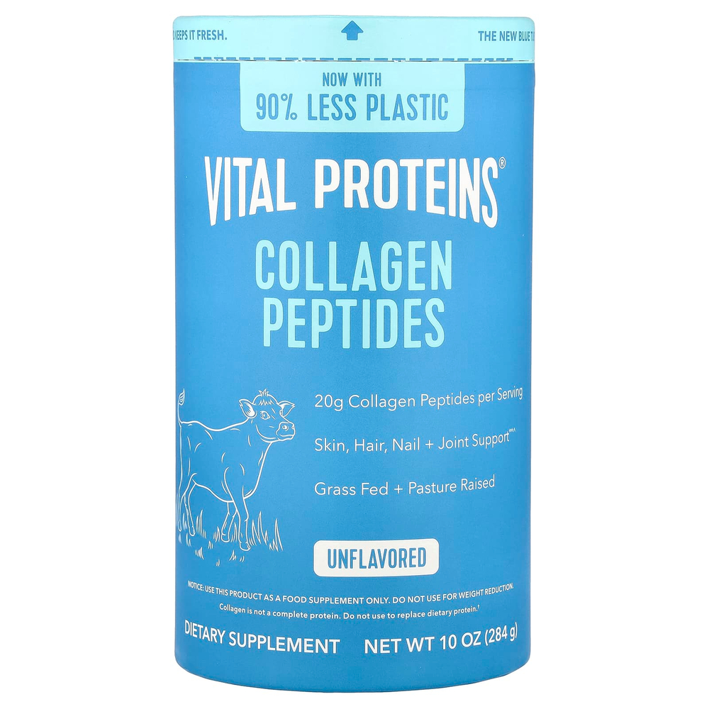 Vital Proteins, пептиды коллагена, без добавок, 284 г (10 унций)