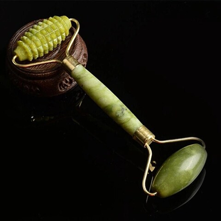 Массажный валик  для лица и тела из нефрита  L 15 см