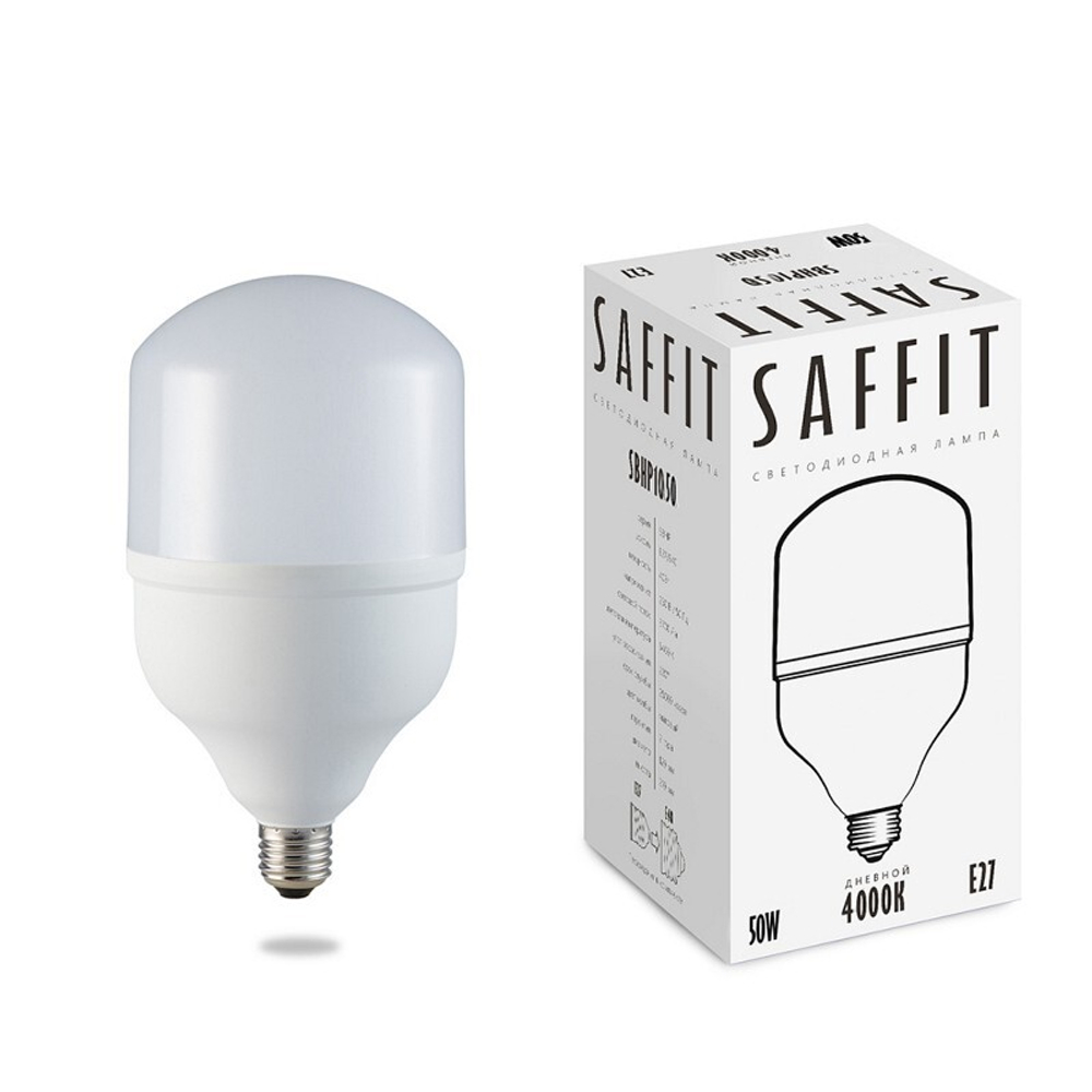 Лампа светодиодная. 50W 230V E27-E40 4000K T120. SBHP1050