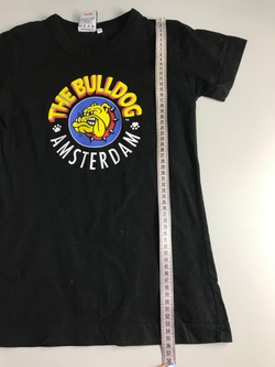 Футболка с ярким принтом, маркировка XS, визуально на 42 размер