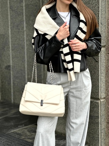 Сумка женская арт.215 | цвет: молочный