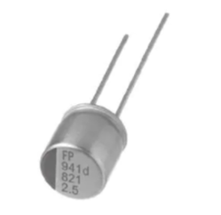 Конденсатор полимерный 680мкФ 6,3в / 8x8 / Capxon