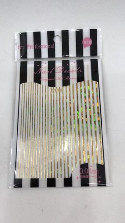 Soline Charms Гибкая лента "золото-голография"