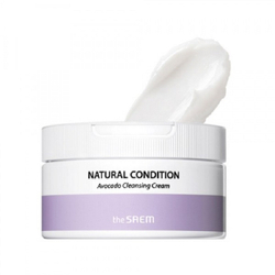 The Saem Natural Condition Avocado Cleansing Cream очищающий крем авокадо для удаления макияжа