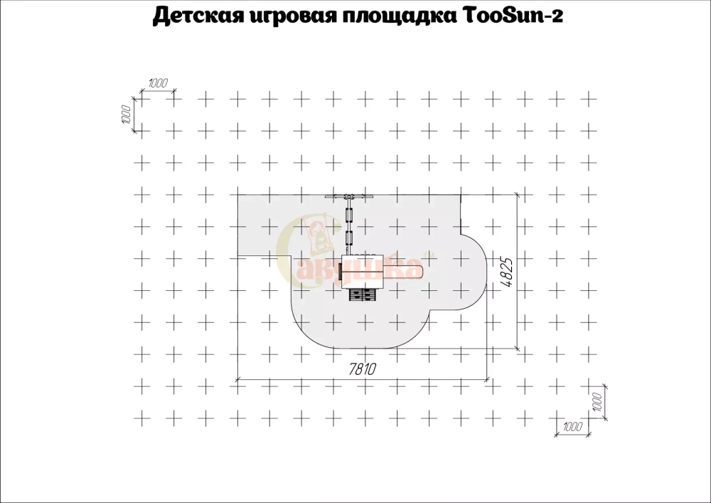 Детская площадка Савушка Тусун 2