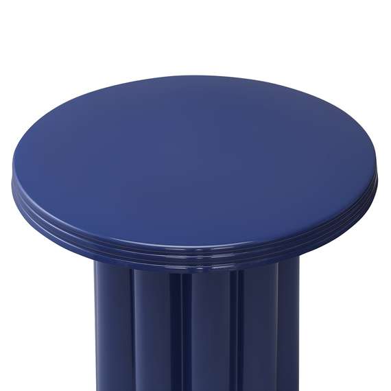 Столик приставной Vivlend, D43 см, сумерки