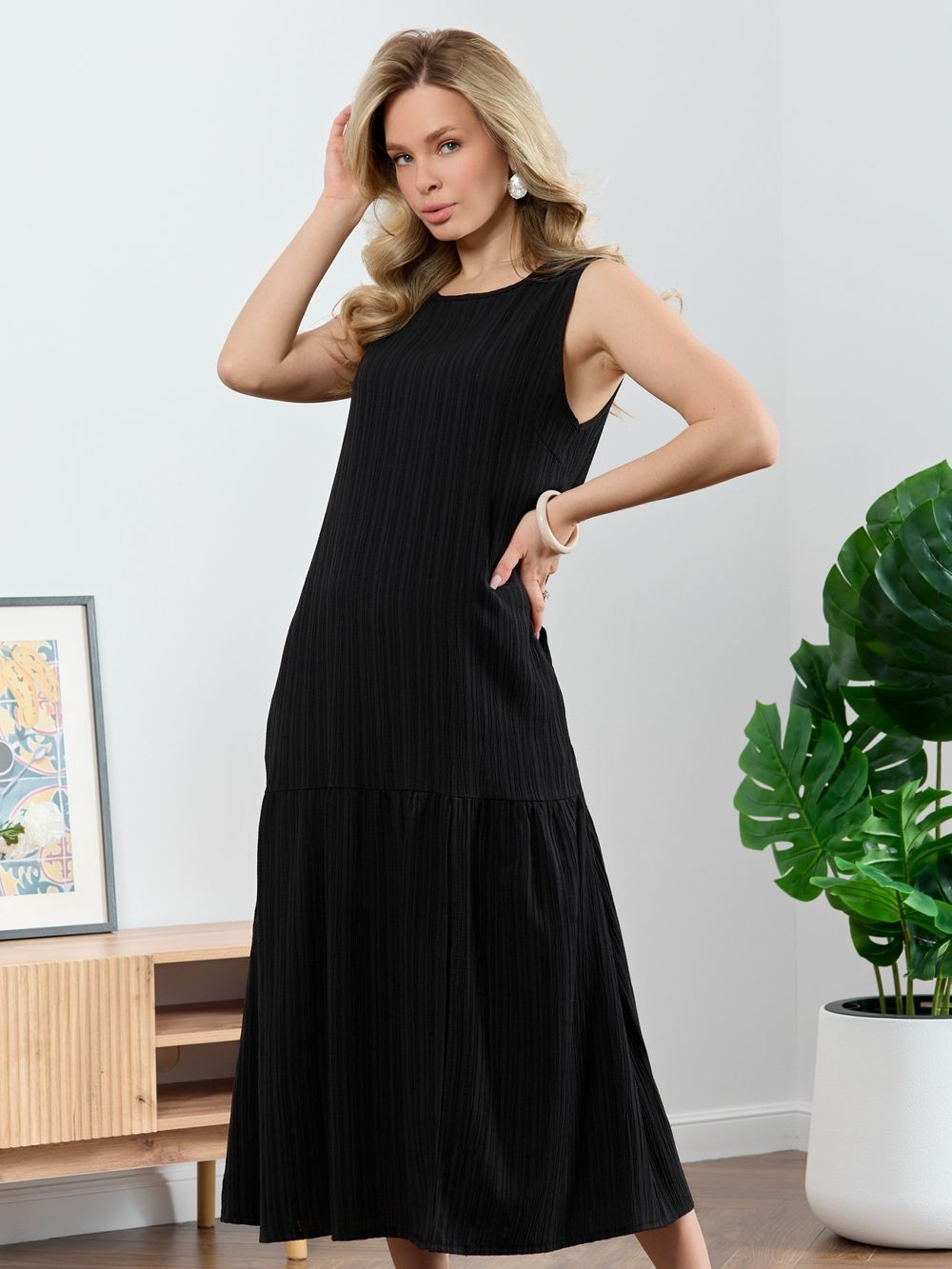 Сарафан Сиеста-1 Виотекс ЧЁРНЫЙ