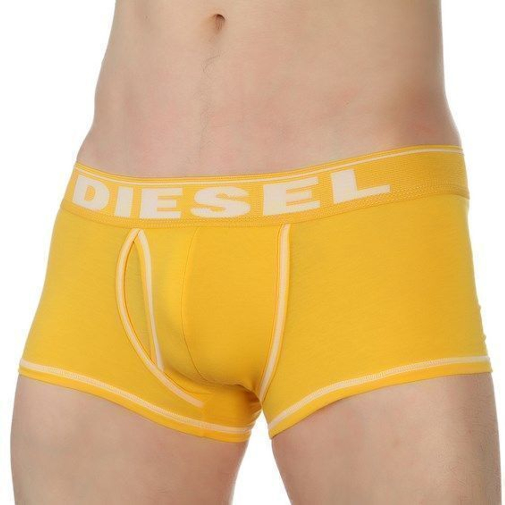 Мужские трусы боксеры желтые  Diesel