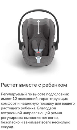 Cybex Автокресло детское Cloud T i-Size Sepia Black